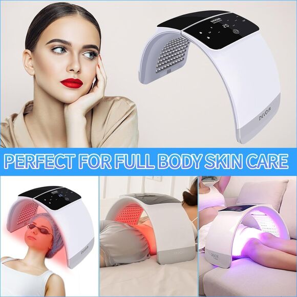LED Mask 7 Color Therapy LED Face Mask for Skin Rejuvenation - Picture 3 of 7